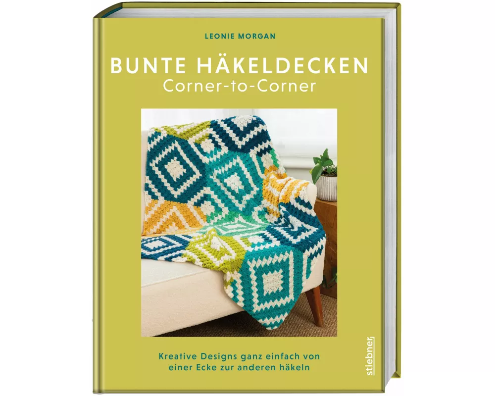Bunte Häkeldecken Corner-to-Corner