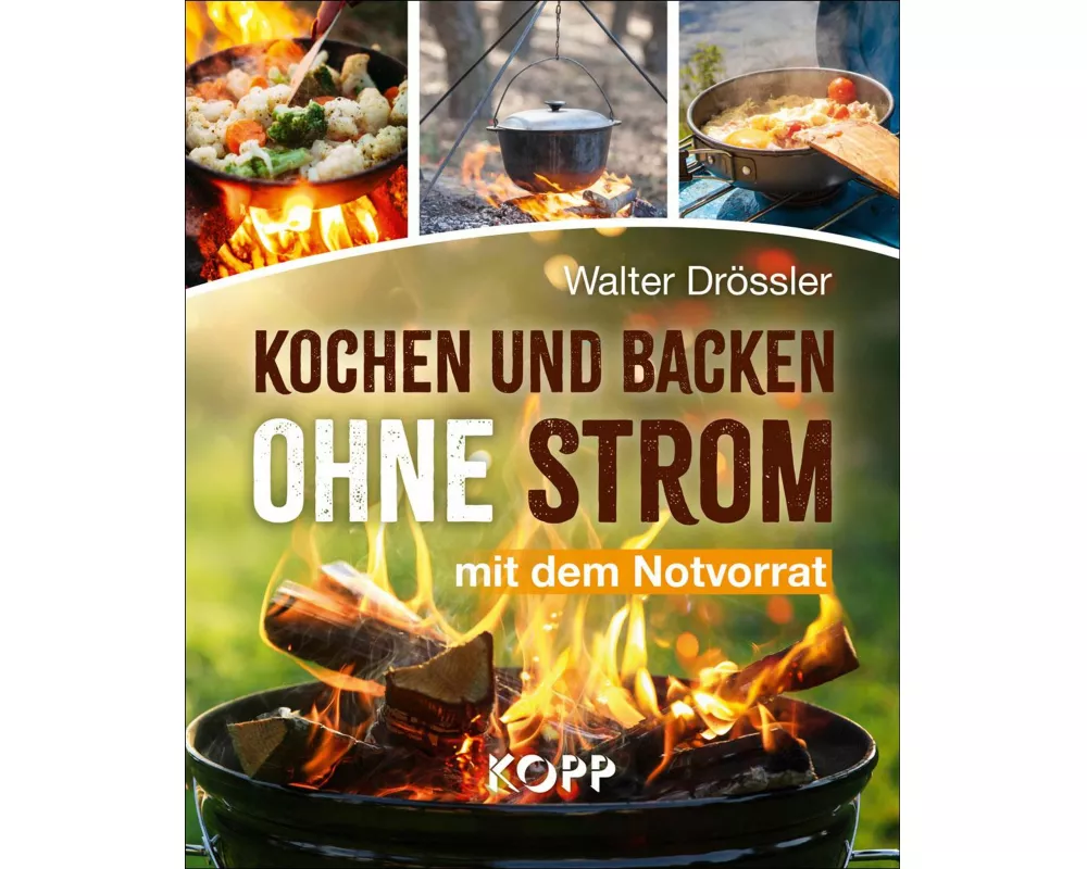 Kochen und backen ohne Strom mit dem Notvorrat