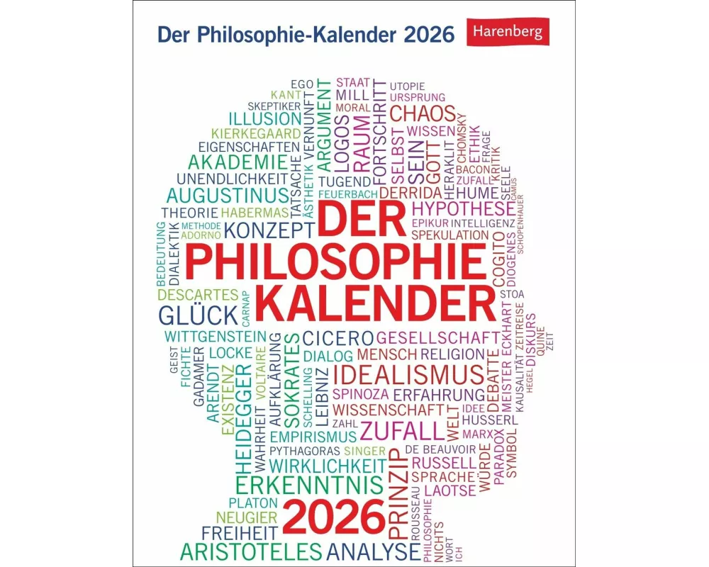 Der Philosophie-Kalender Tagesabreißkalender 2026