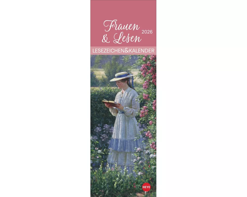 Frauen & Lesen Lesezeichen & Kalender 2026