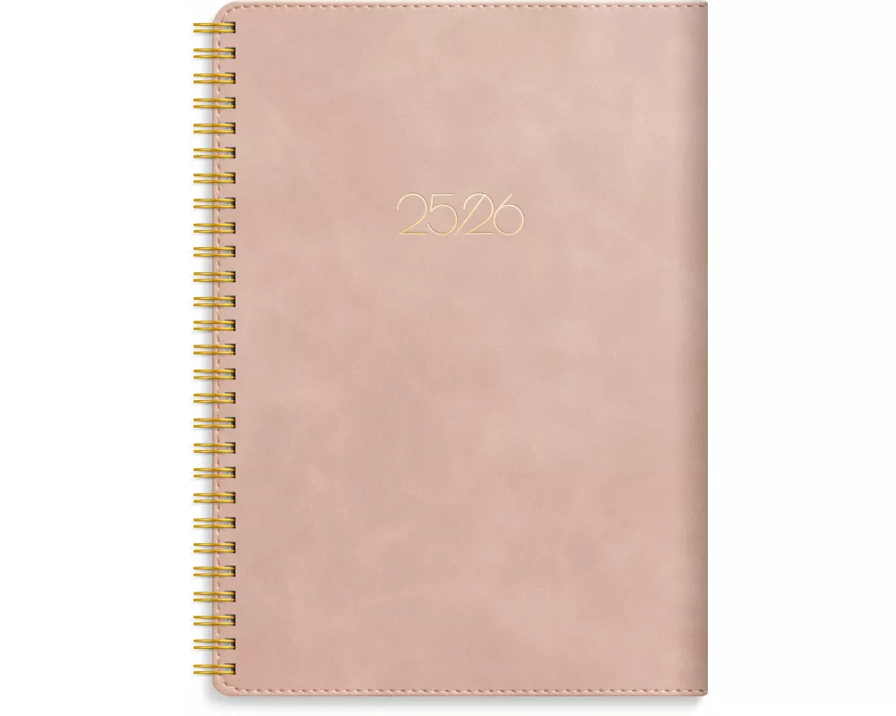 Burde Senator A5 Twist Rosa Schülerkalender 2025/2026