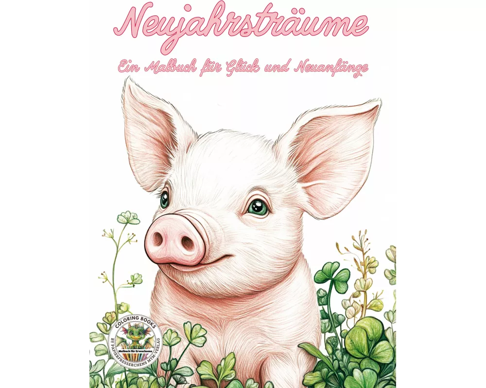 Neujahrsträume - Ein Malbuch für Glück und Neuanfänge