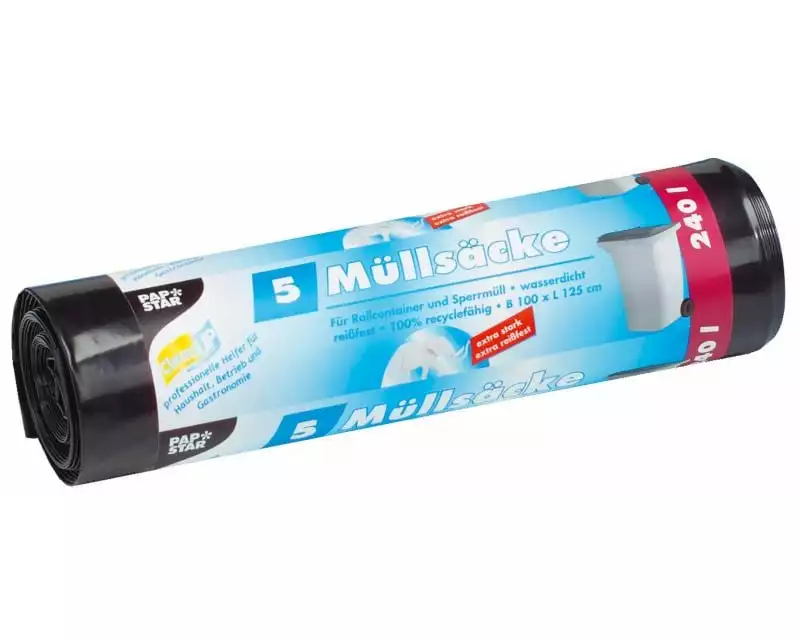 Weita Kehrichtsack Papstar 240 l, 5 Stück