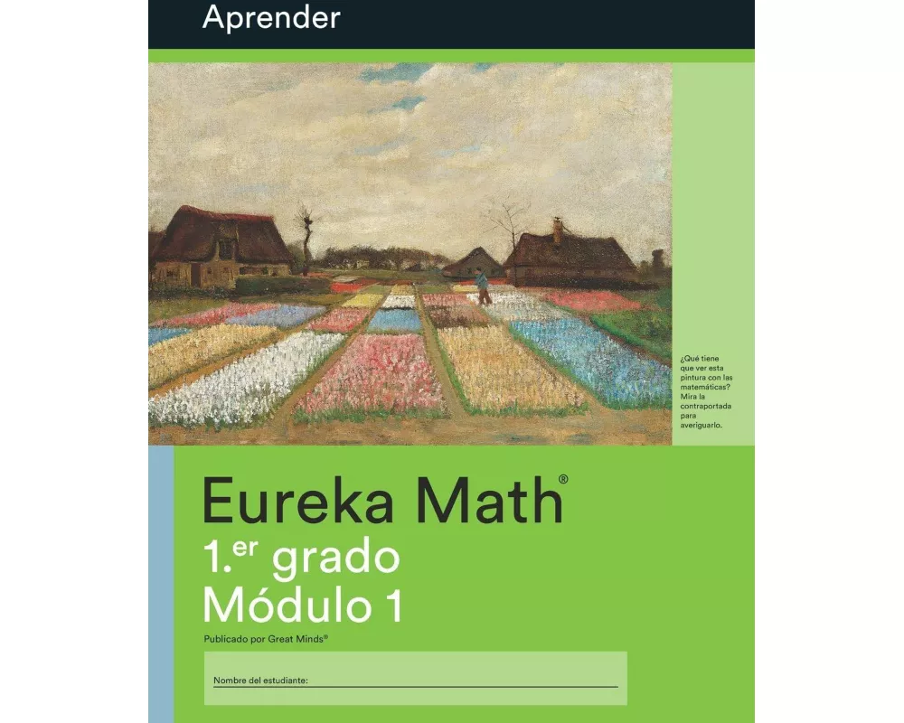 Spanish - Eureka Math Grade 1 Learn Workbook #1 (Module 1)