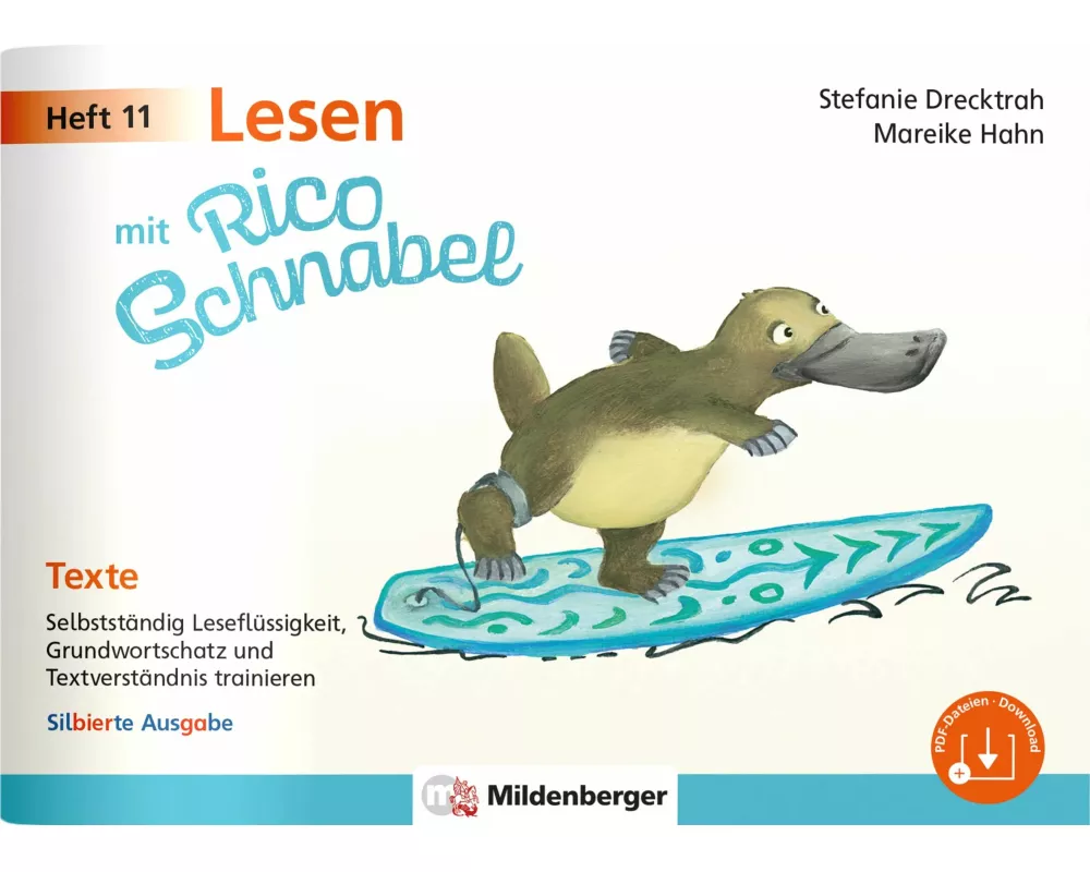 Lesen mit Rico Schnabel, Heft 11: Texte - silbierte Ausgabe