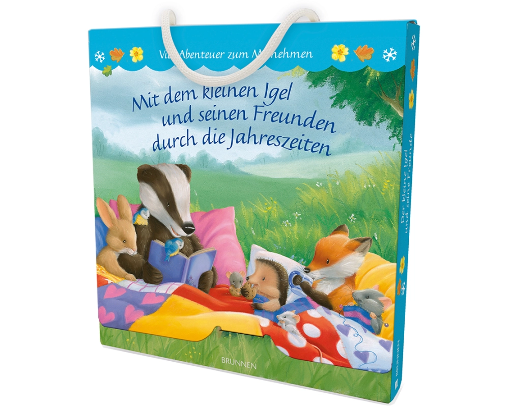 Mit dem kleinen Igel und seinen Freunden durch die Jahreszeiten