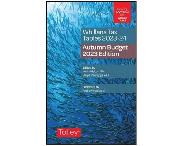 Whillans's Tax Tables 2023-24 (Budget edition)