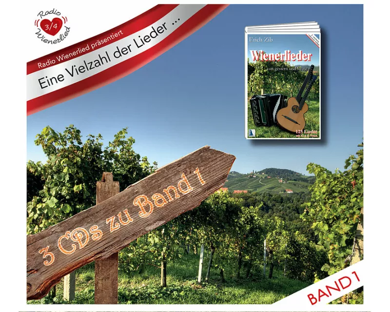 Wienerlieder von gestern und heute 3er-CD-Box (Band 1)