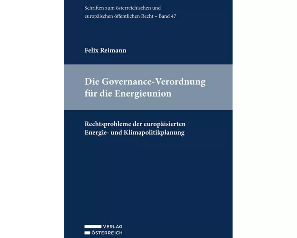 Die Governance-Verordnung für die Energieunion