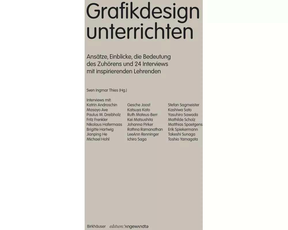 Grafikdesign unterrichten