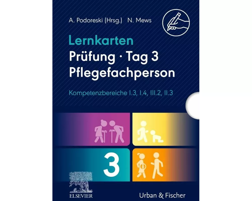 Lernkarten Prüfung – Tag 3, Pflegefachperson, Kompetenzbereiche I.3, I.4, III.2, II.3