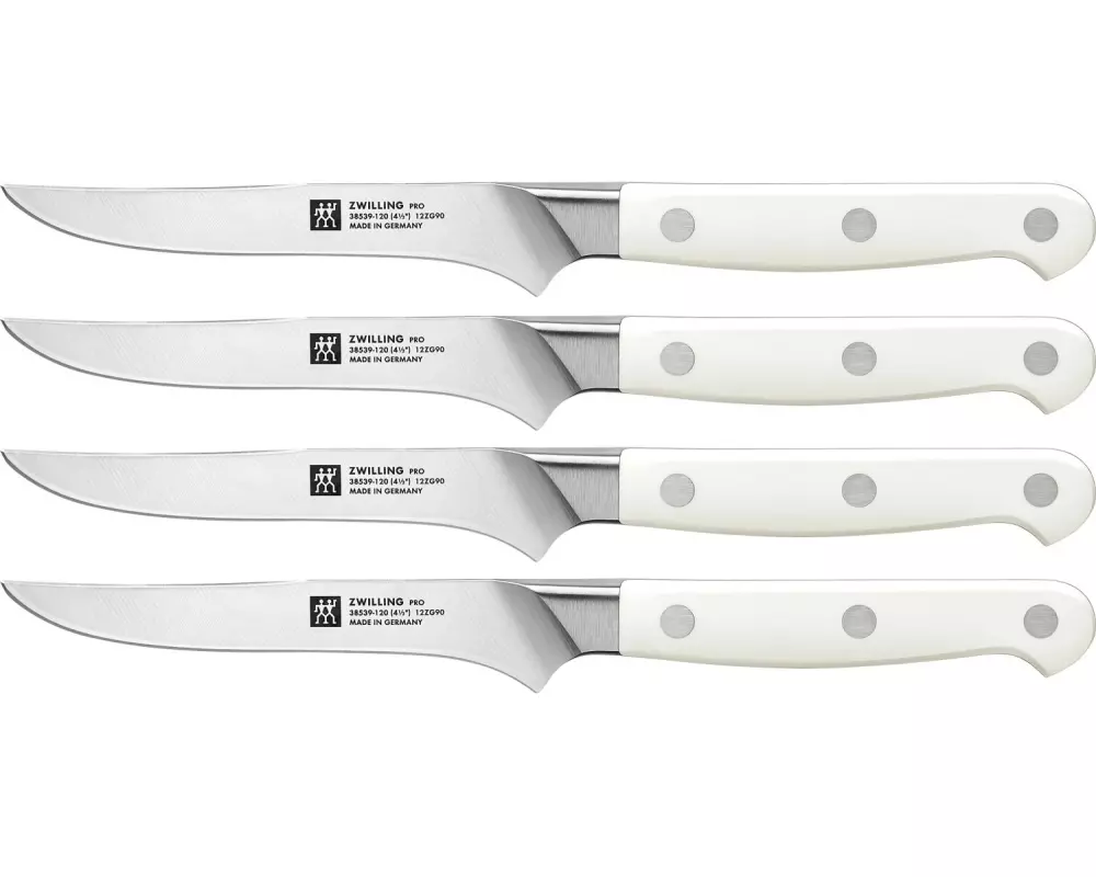 Zwilling Steakmesser-Set Pro le blanc 4-teilig