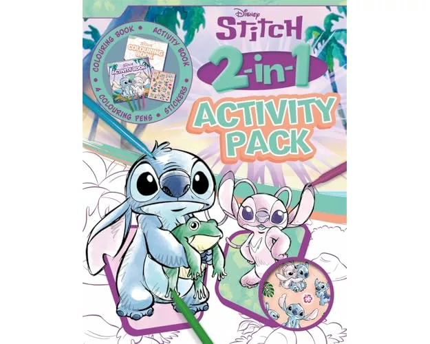 Disney Stitch: 2-in-1 Activity Pack