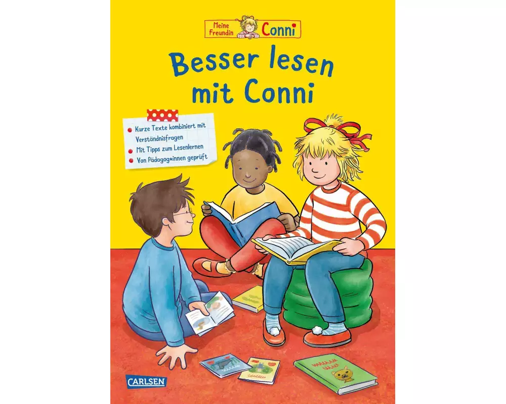Conni Gelbe Reihe (Beschäftigungsbuch): Besser lesen mit Conni