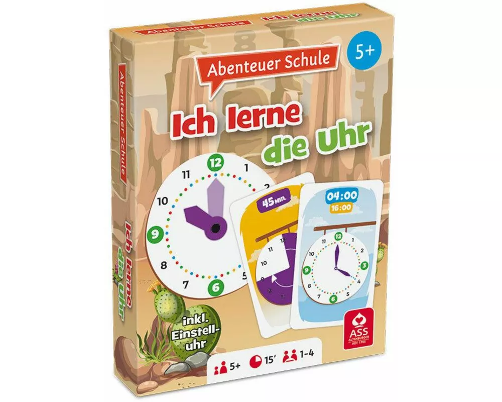 Lernspiel - Die Uhr