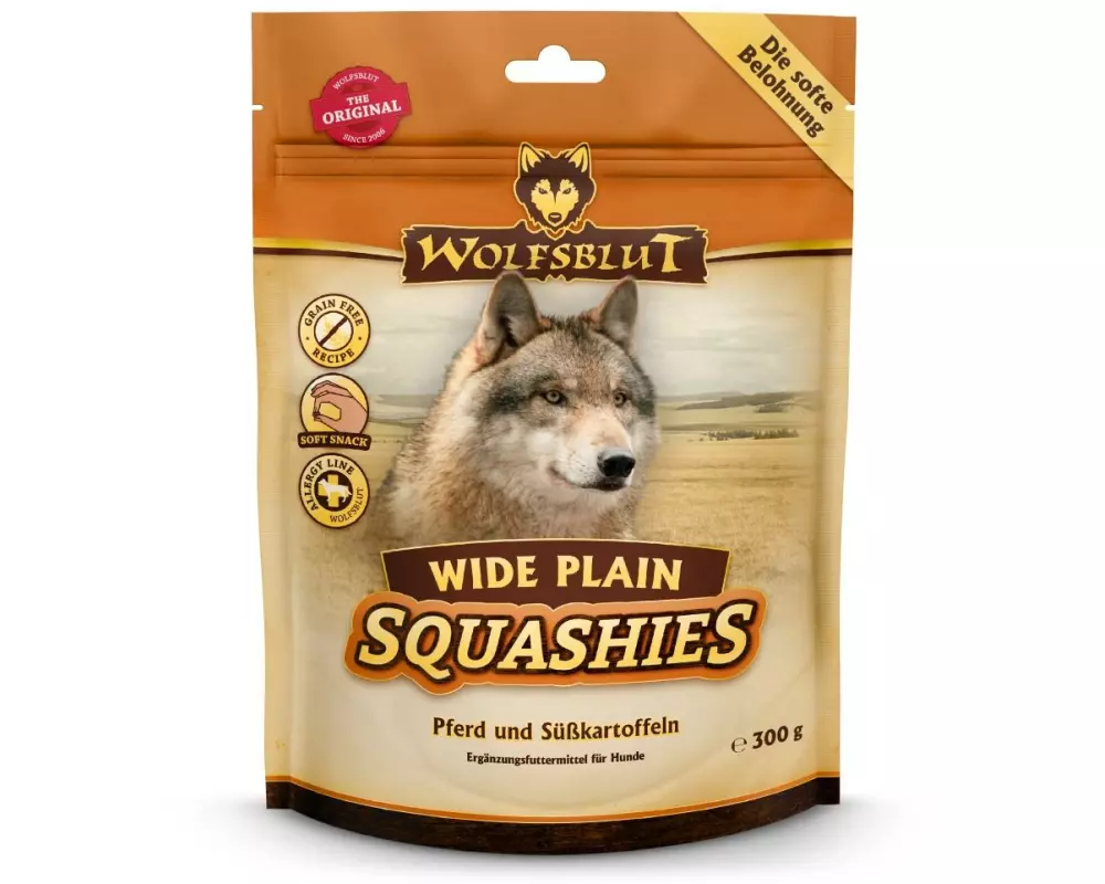 Wolfsblut Softer Snack Squashies Wide Plain, 300g
