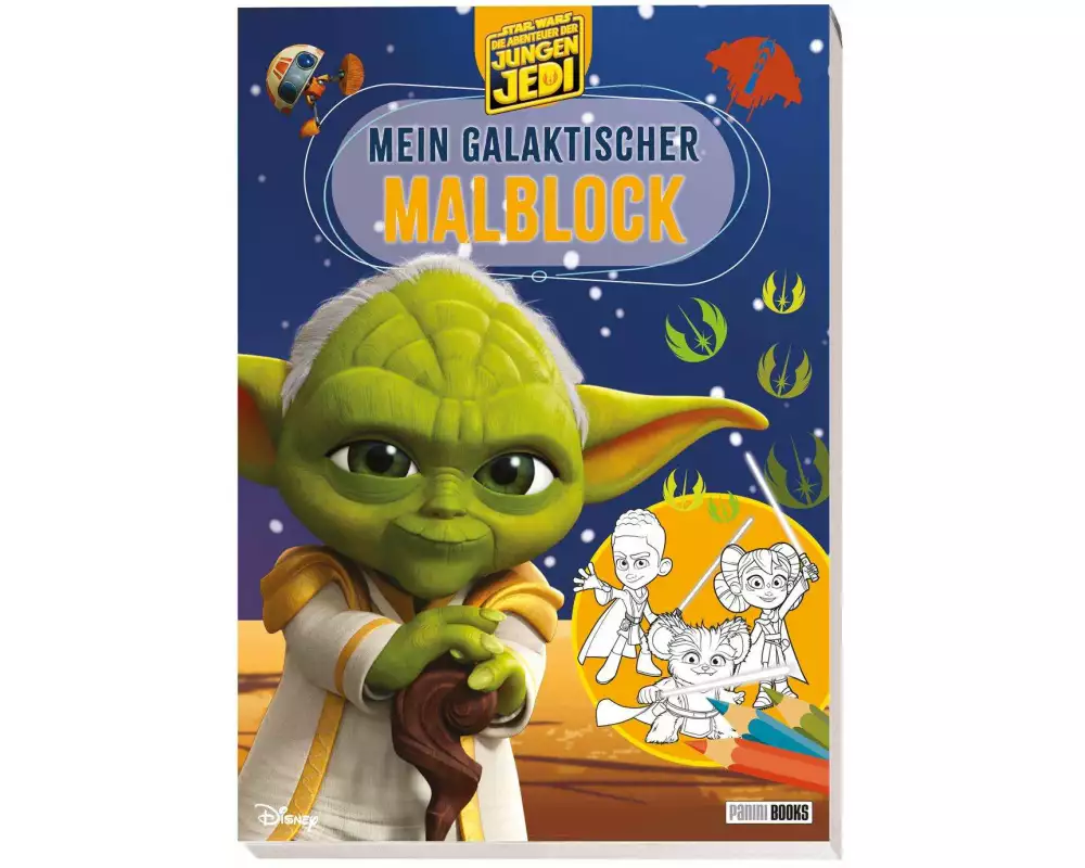Star Wars: Die Abenteuer der jungen Jedi - Mein galaktischer Malblock