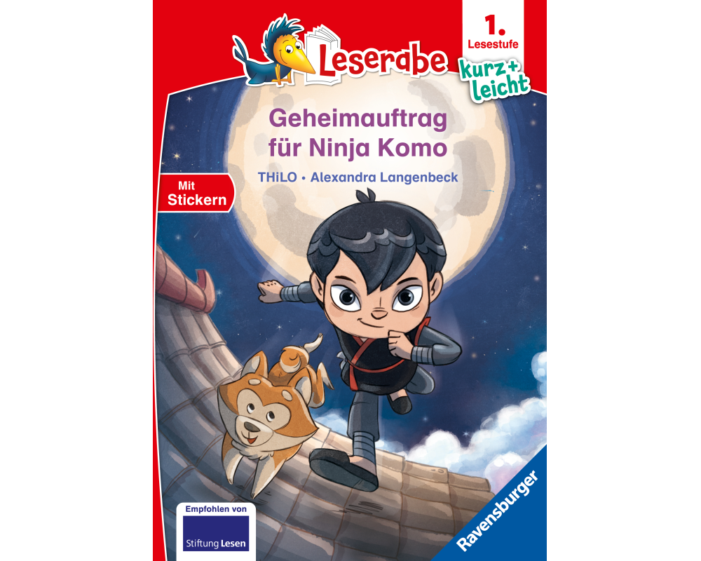 Leserabe 1. Lesestufe Kurz und leicht - Geheimauftrag für Ninja Komo