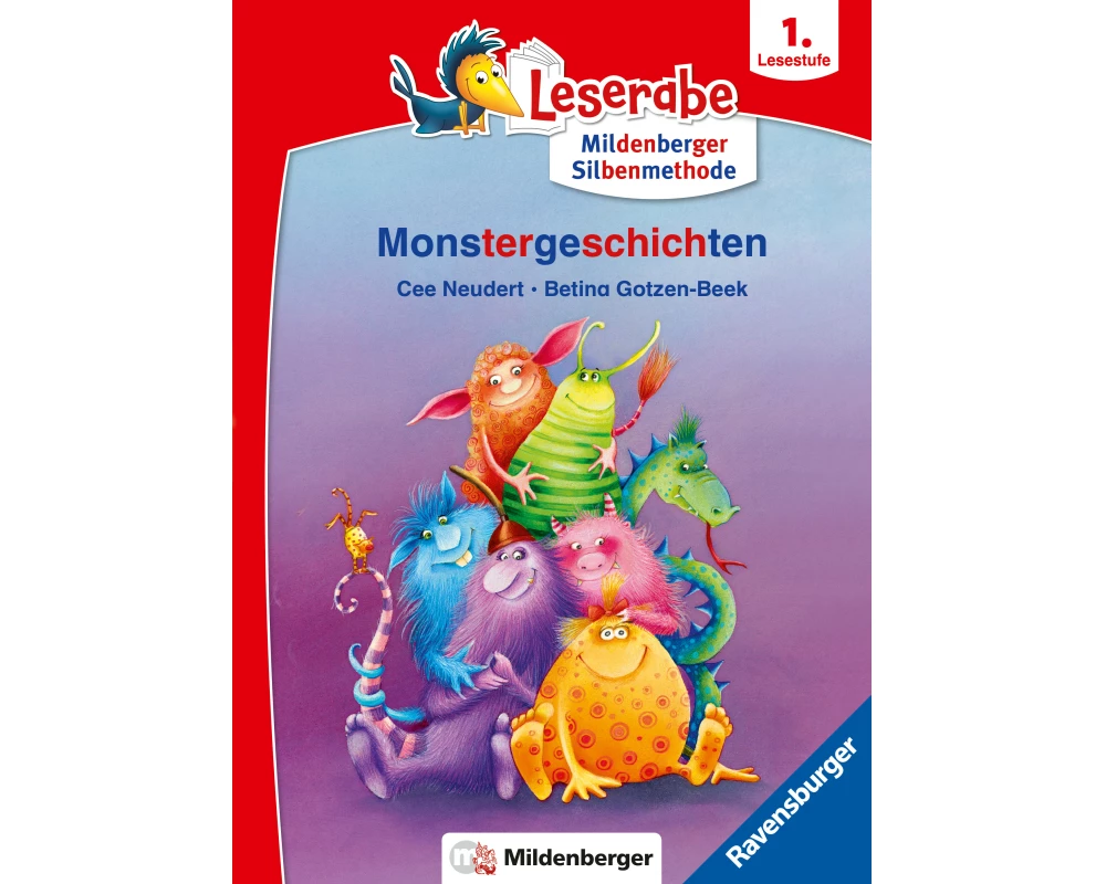 Leserabe mit Mildenberger Silbenmethode - Monstergeschichten