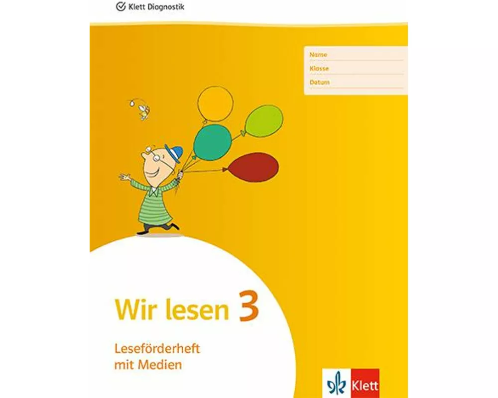 Wir lesen 3. Leseförderheft mit Medien (5er Pack) Klasse 3