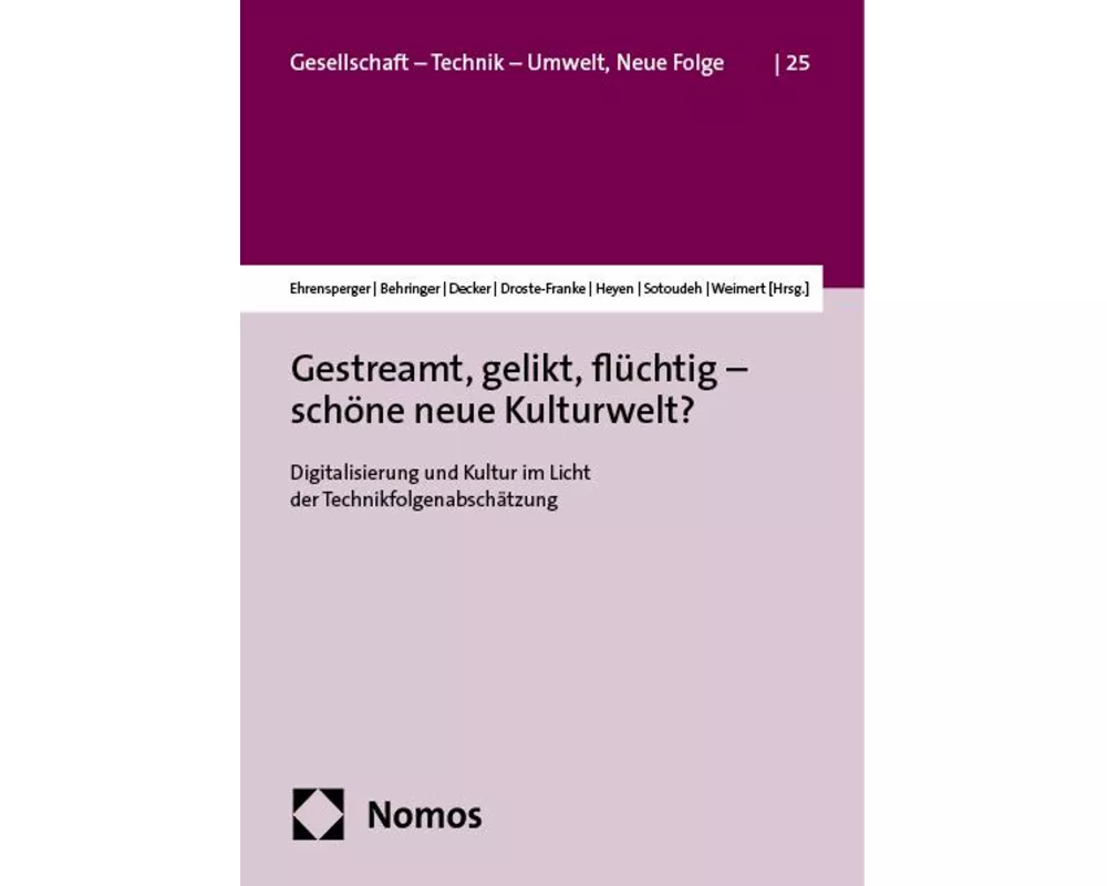 Gestreamt, gelikt, flüchtig – schöne neue Kulturwelt?