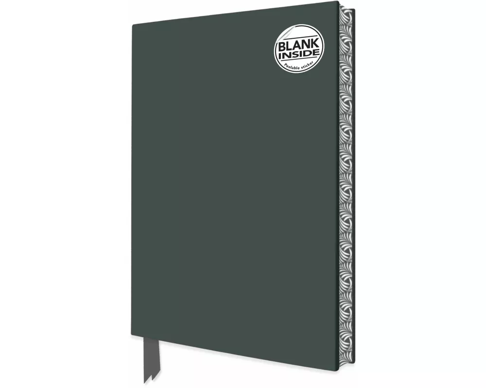 Charcoal Blank Artisan Notebook (Flame Tree Journals)