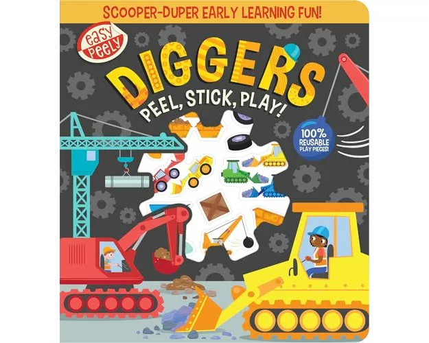 Easy Peely Diggers - Peel, Stick, Play!