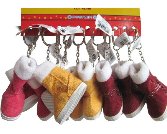 ROOST Schlüsselanhänger Boots 29542 3 assortiert