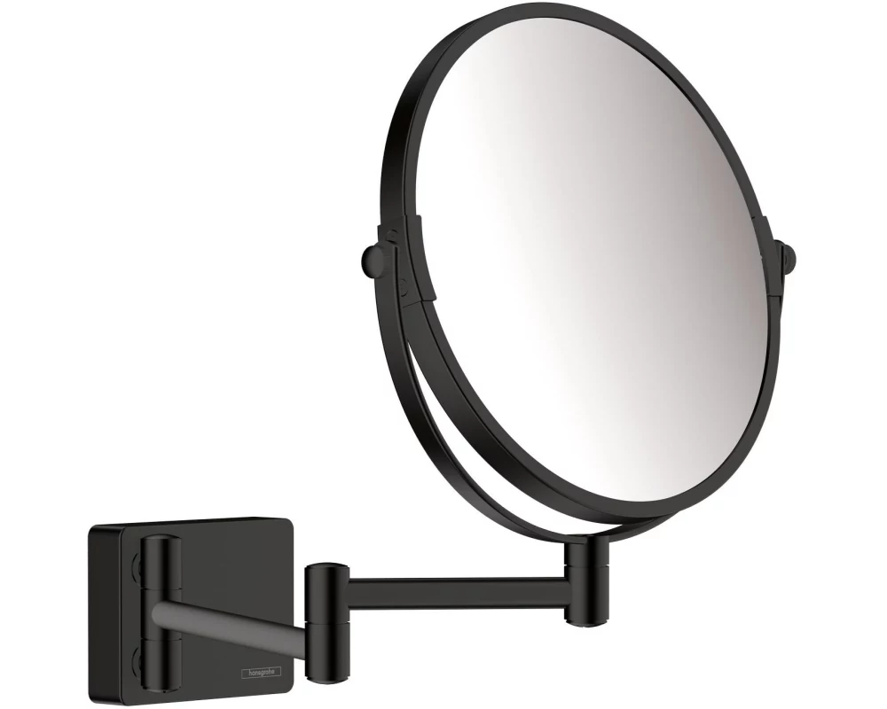 hansgrohe Kosmetikspiegel Schwarz matt