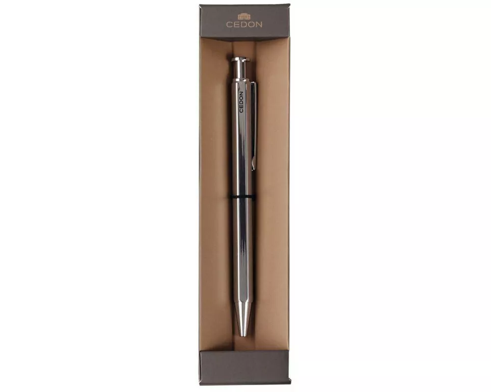 Kugelschreiber in Box silber