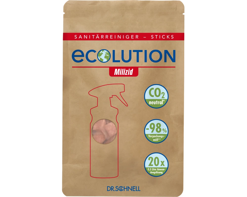 NEUTRAL Sanitärreiniger Ecolution DRS31200 Milizid Sticks
