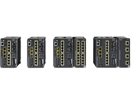 CISCO IE3500 W/ 8 GE COPPER AND