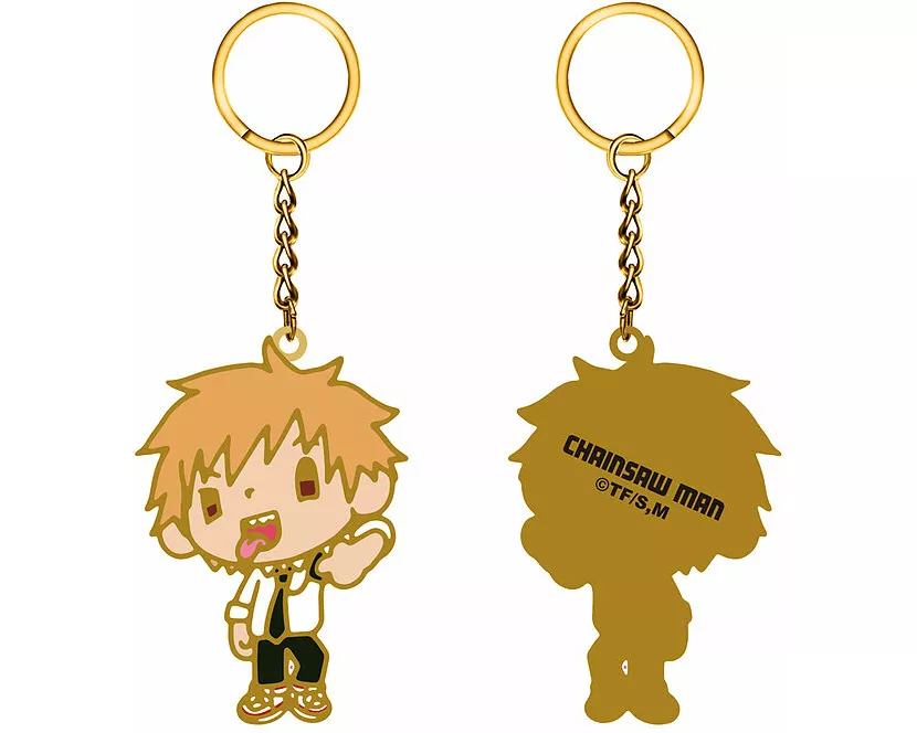 Chainsaw Man - Emaille Metal Keychain