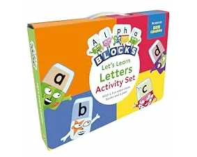 Alphablocks Let's Learn Letters Wipe-Clean Activity Set