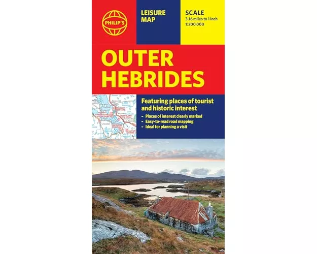 Philip's Outer Hebrides: Leisure and Tourist Map