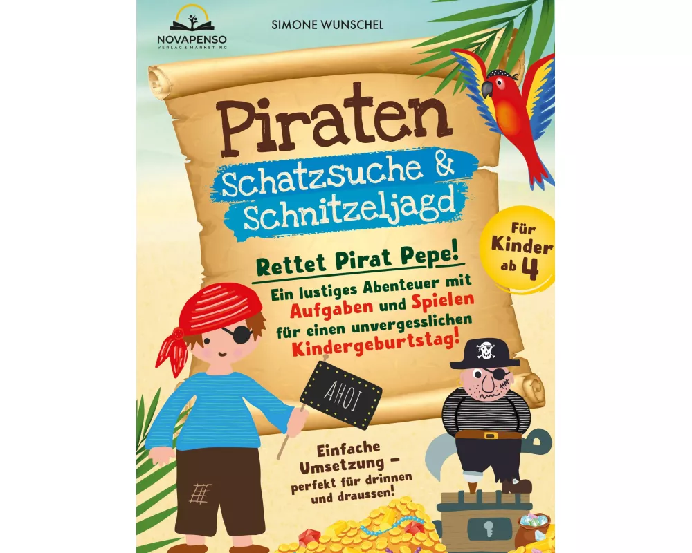 Piraten Schatzsuche und Schnitzeljagd für Kinder ab 4