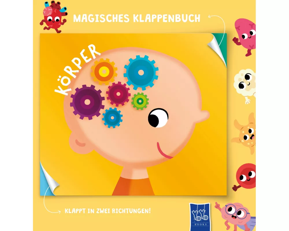Magisches Klappenbuch - Körper