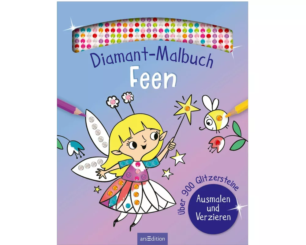 Diamant-Malbuch Feen