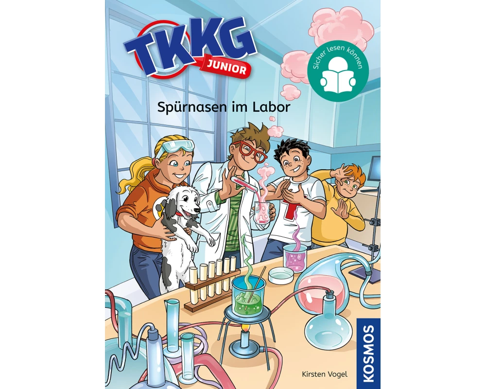 TKKG Junior, 3, Spürnasen im Labor