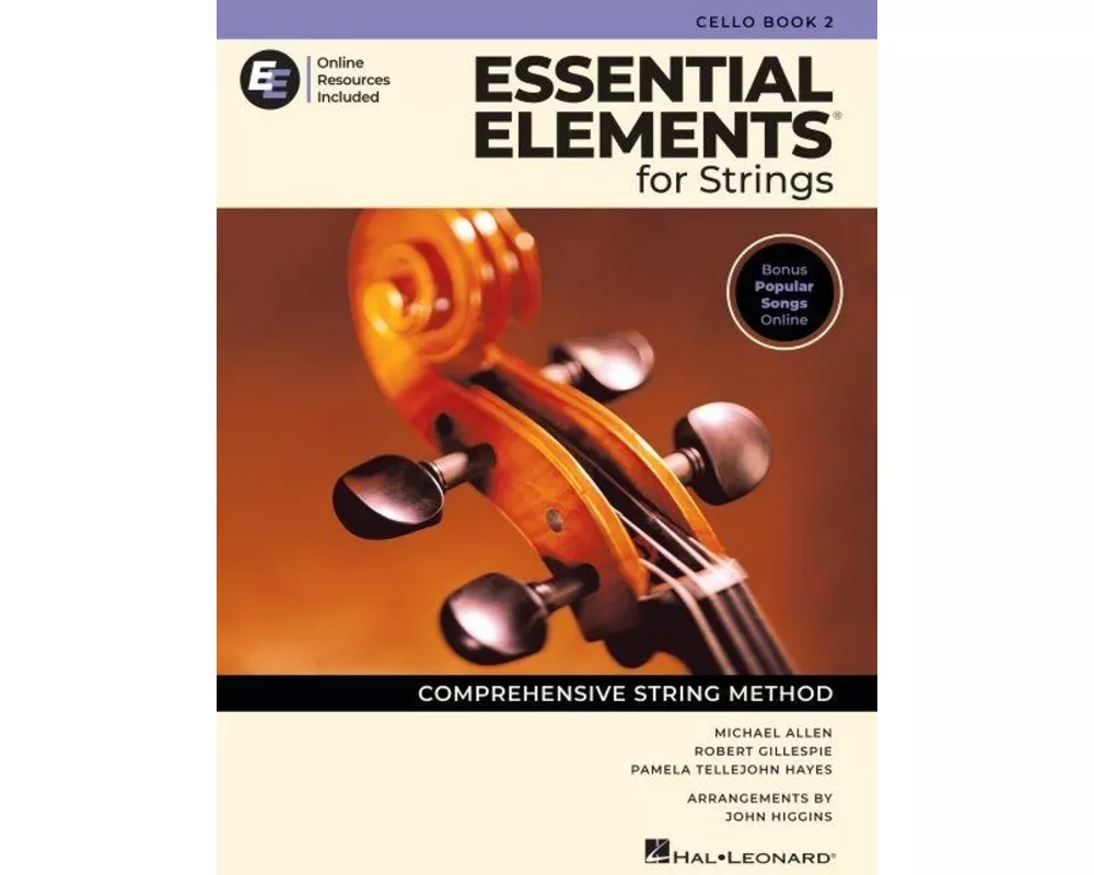 Essential Elements for Strings - Cello Book 2 with Online Resources