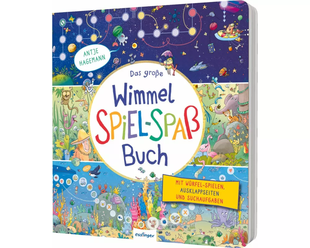 Das große Wimmel-Spiel-Spaß-Buch