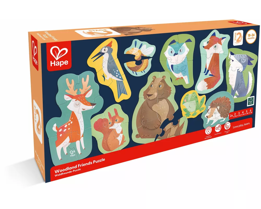 Hape - Waldfreunde-Puzzle
