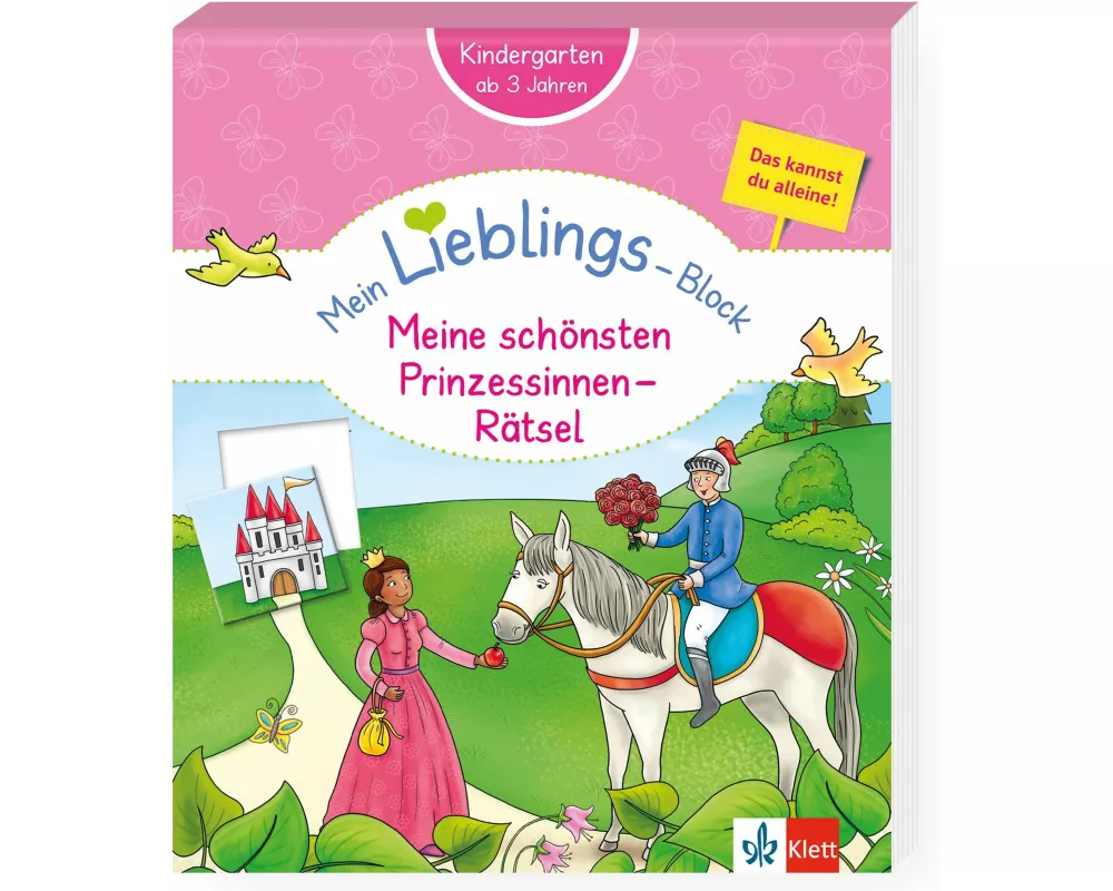 Klett Mein Lieblings-Block: Meine schönsten Prinzessinnen-Rätsel