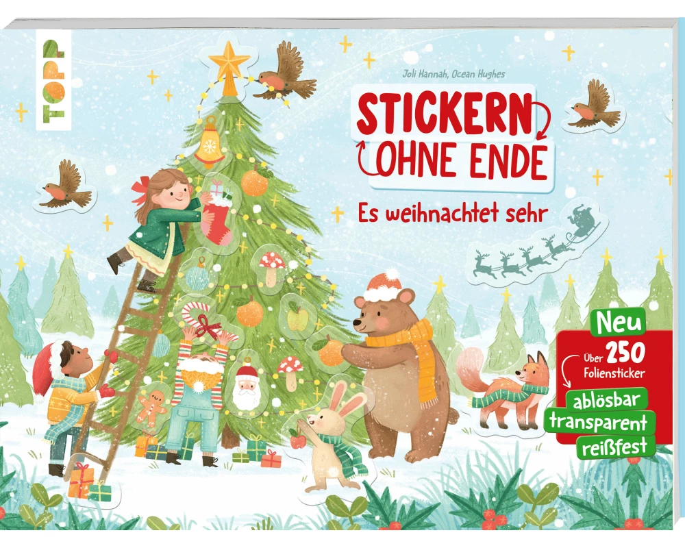 Stickern ohne Ende - Es weihnachtet sehr