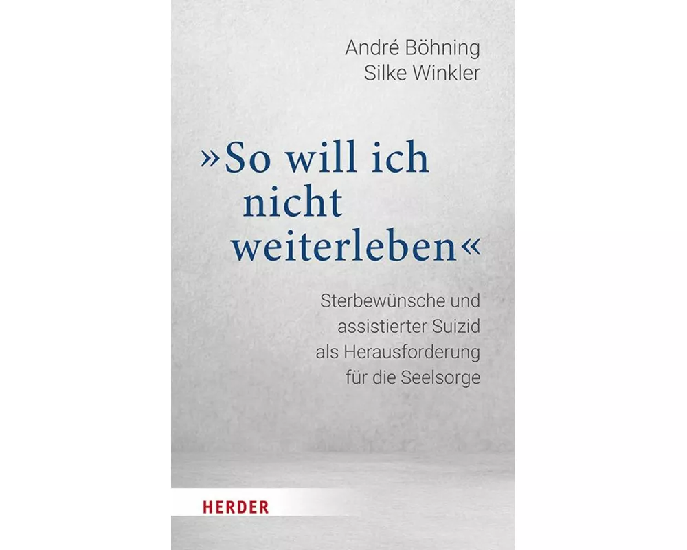 „So will ich nicht weiterleben“