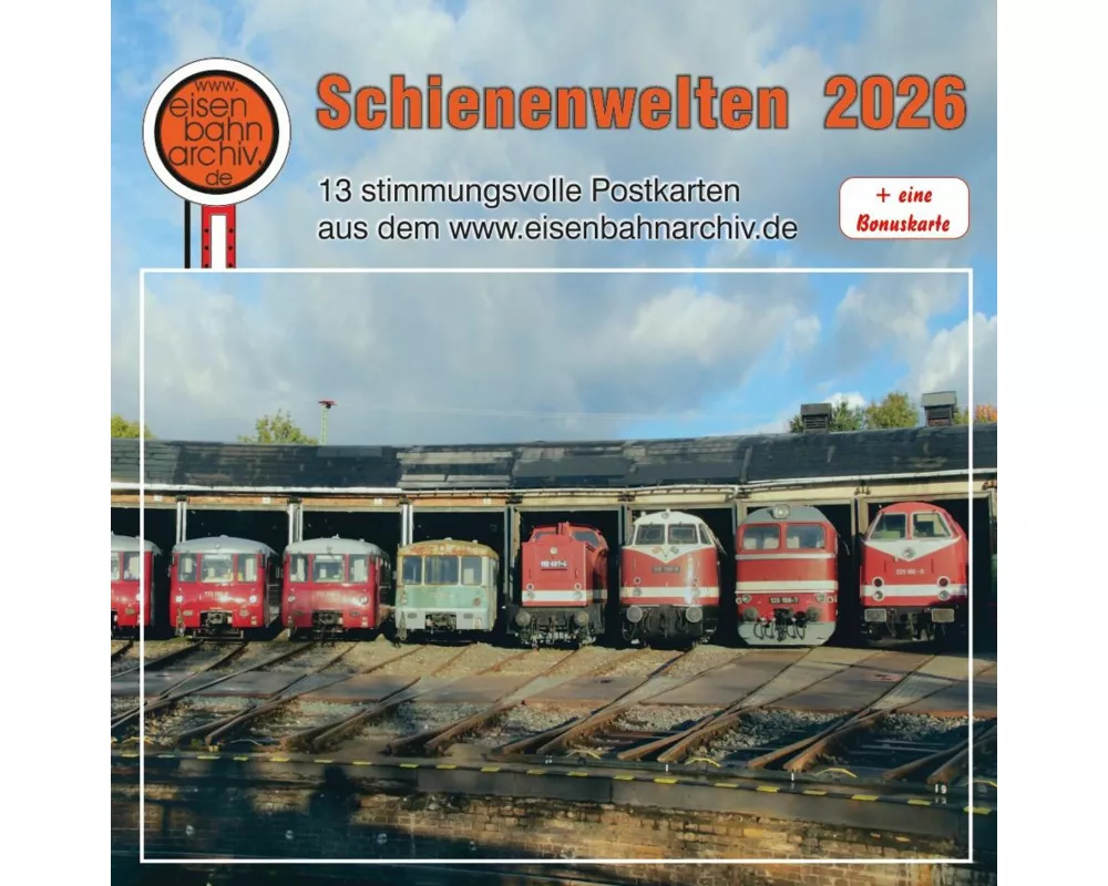 Kalender Schienenwelten 2026