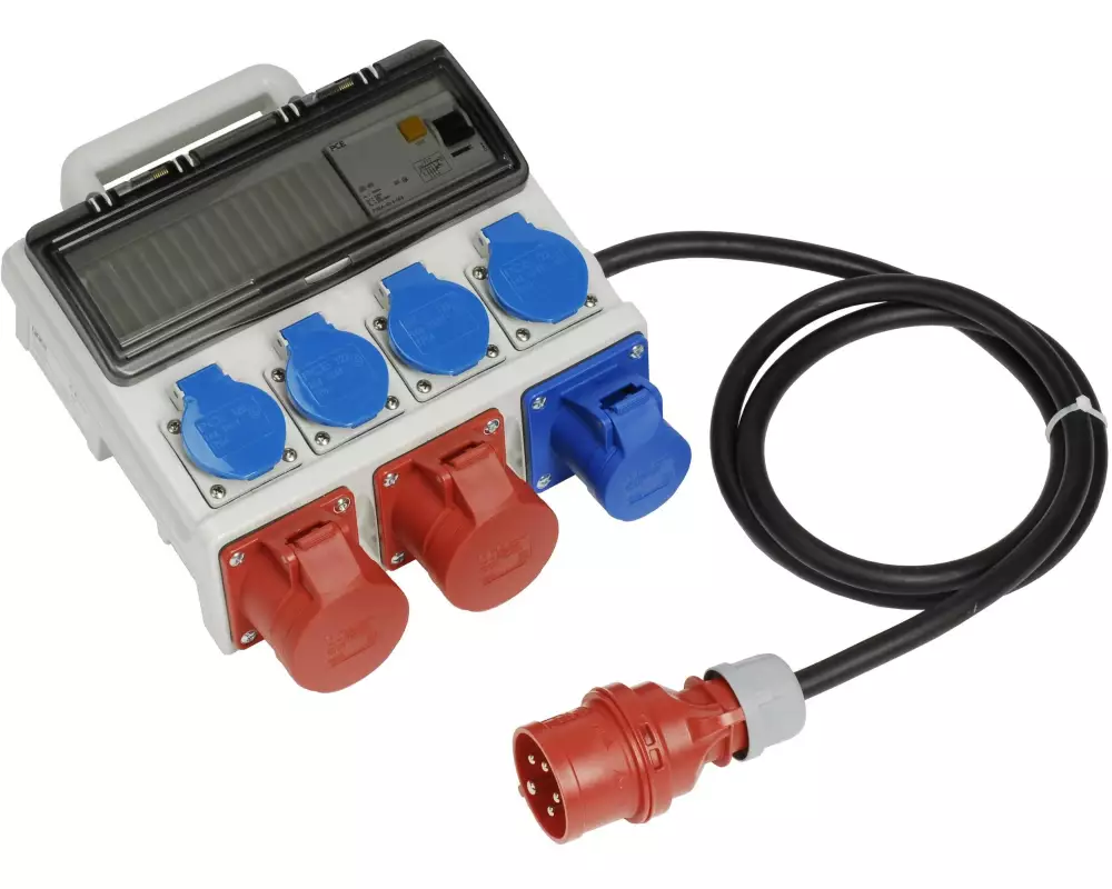 Spälti AG Baustromverteiler CEE16/5 40A mit 2 m Zuleitung