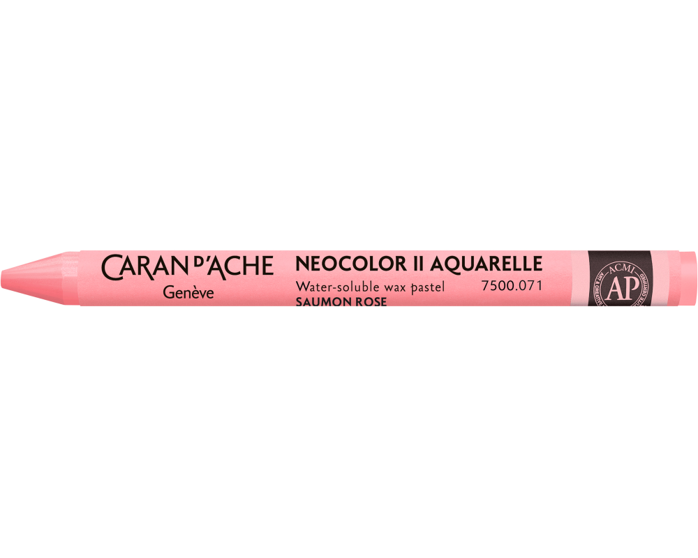 CARAN D'ACHE Wachsmalkreide Neocolor II 7500.071 rosarot