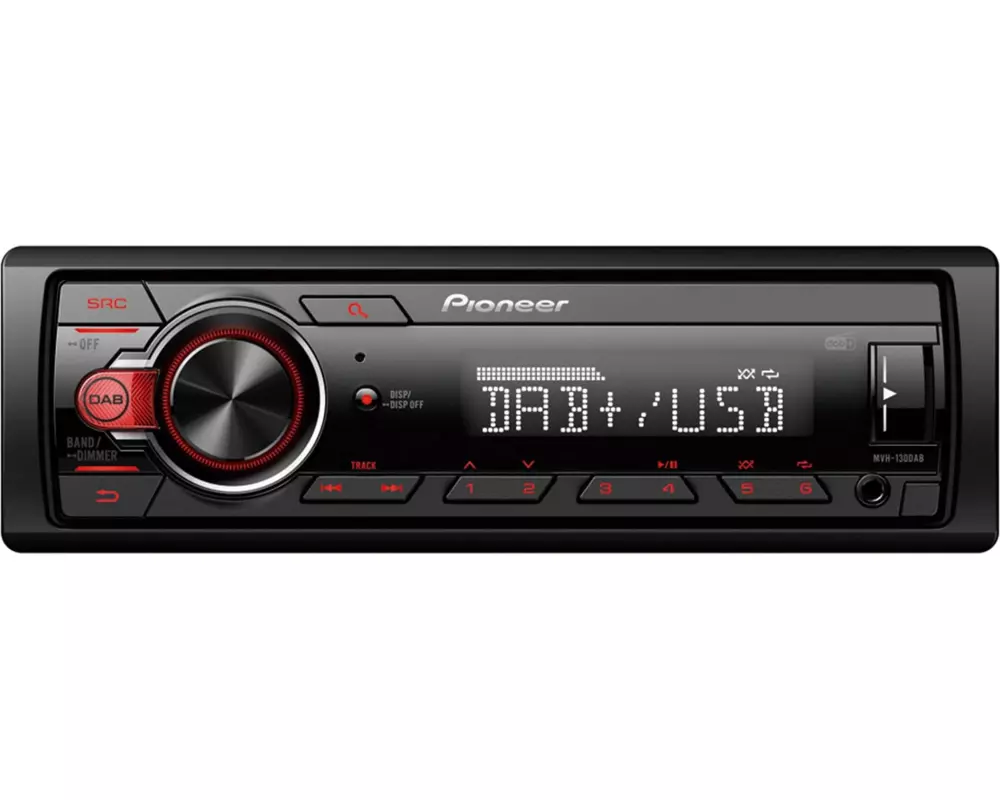 Pioneer Autoradio MVH-130DAB 1 DIN