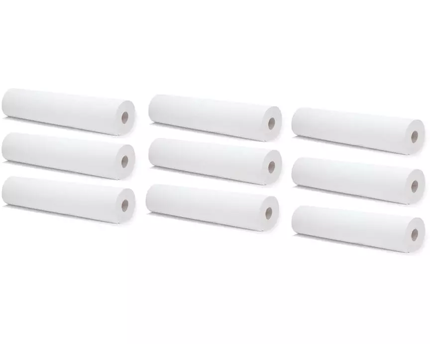 Meditrade Liegenabdeckung Ärztekrepp weiss, 60 cm 9 Rollen